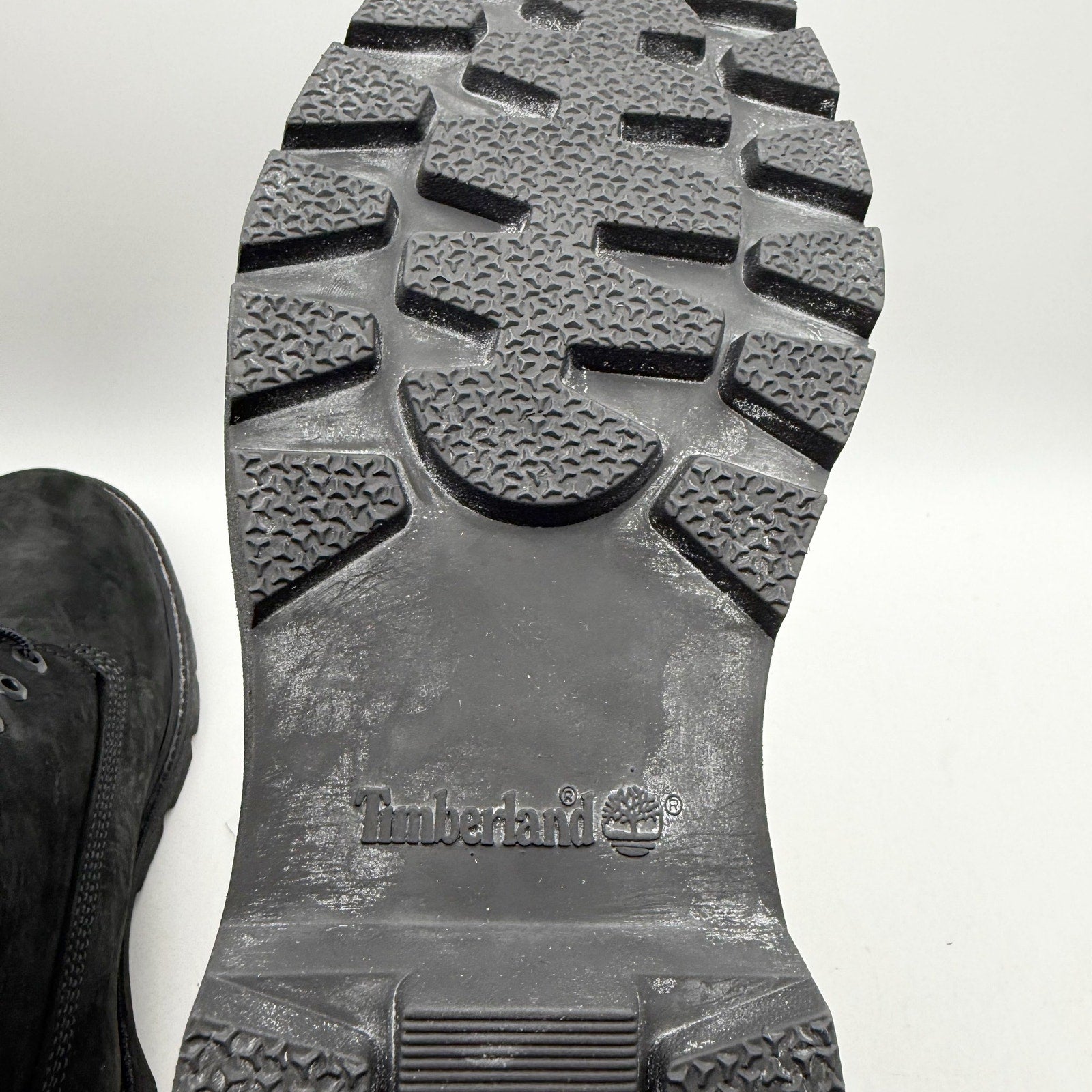 Timberland Mens Classic 6" Boots US 11 M EU 45 Black Nubuck Waterproof NIB