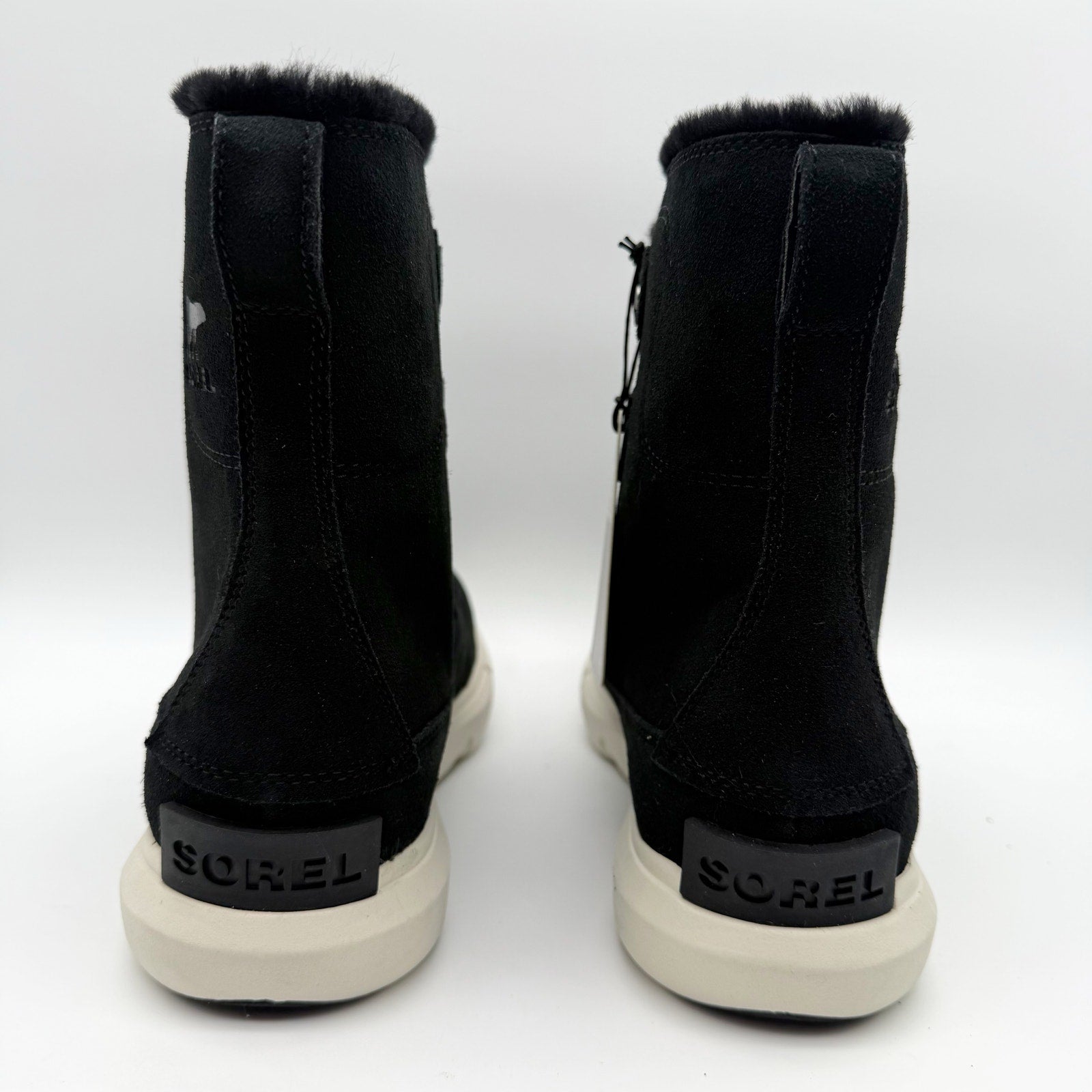 Sorel Womens Explorer Next Joan Winter Boot US 9.5 Black Leather Waterproof NIB