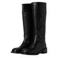 Steve Madden Womens Riggs Knee High Boots US 10 M EU 41 Black Leather NWOB