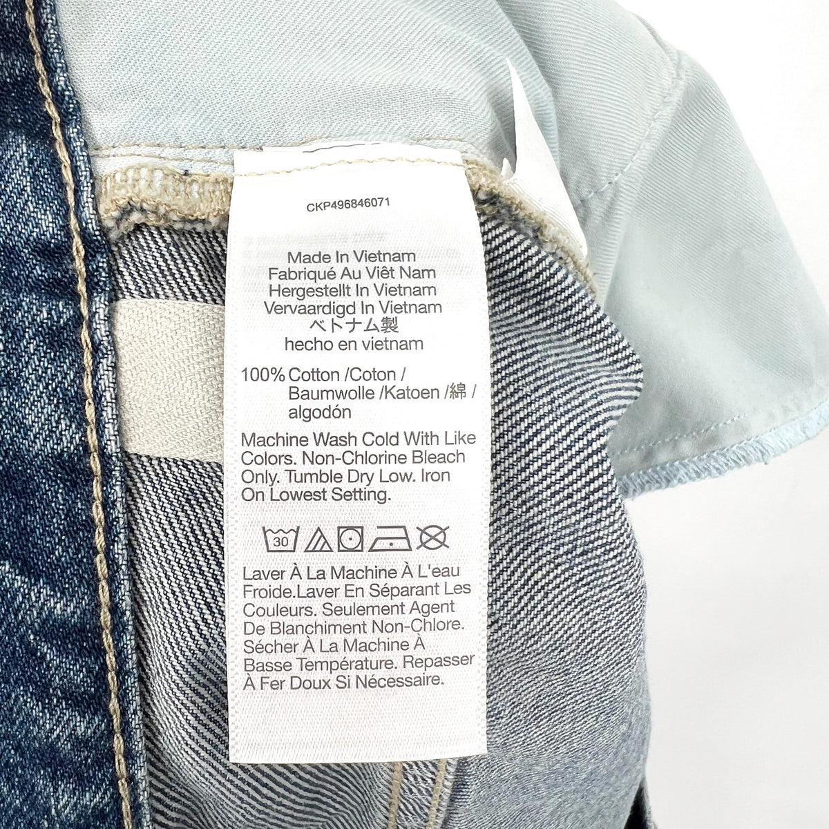 MADEWELL Women's Baggy Crop Jeans Size 32 US 14 Croswell Blue NU172 Denim NWT