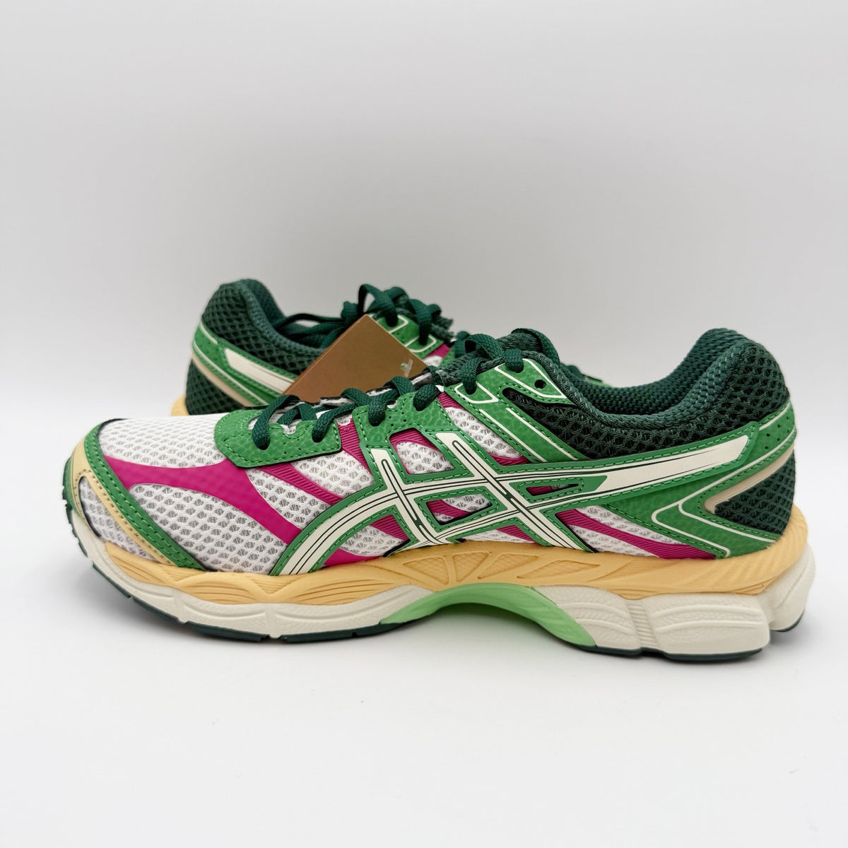 ASICS Womens Gel-Cumulus 16 Athletic Shoes Size 6.5 Green Multicolor Running NIB