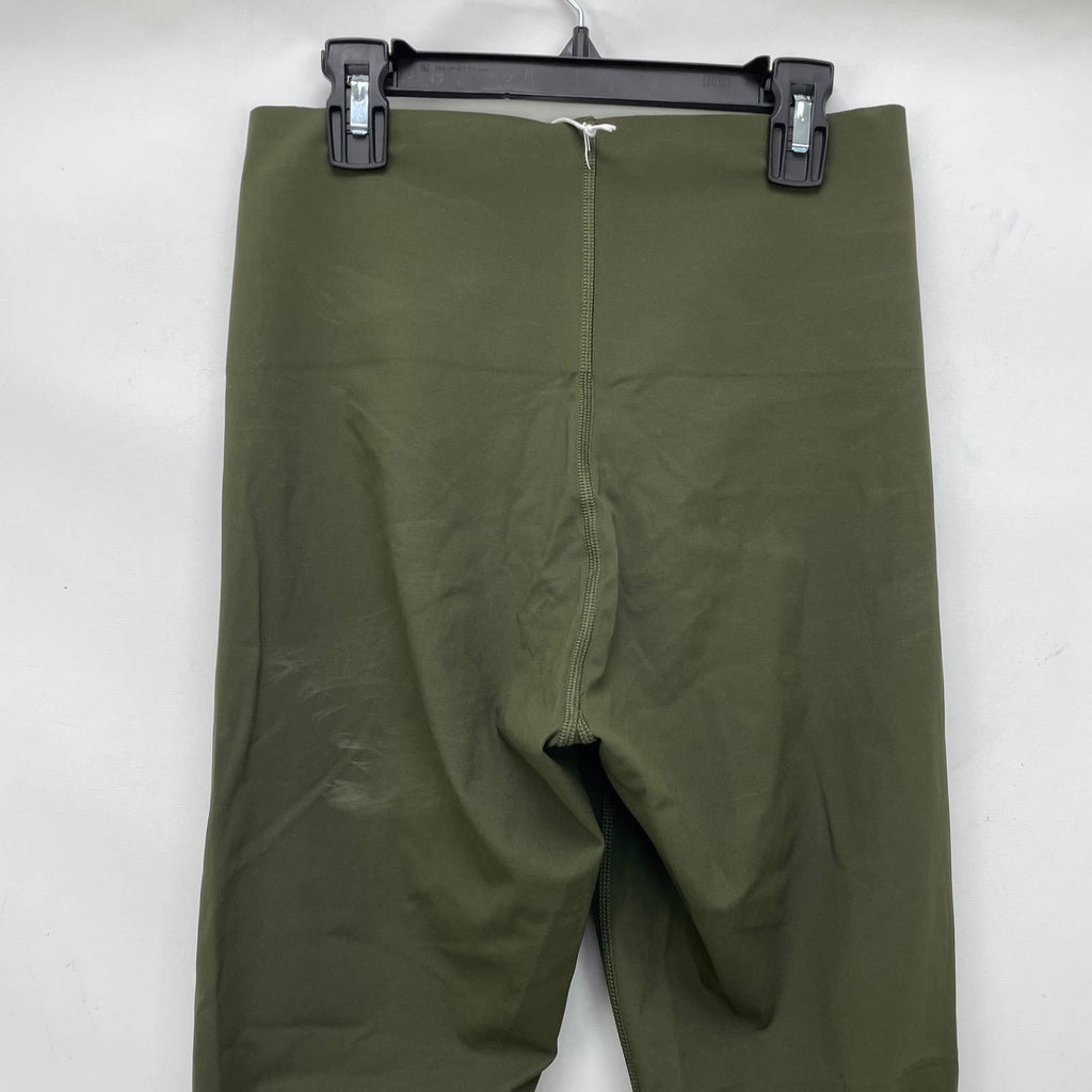 Everlane Womens Perform Sculpt Leggings Medium Forest Dark Green High Waist NWT