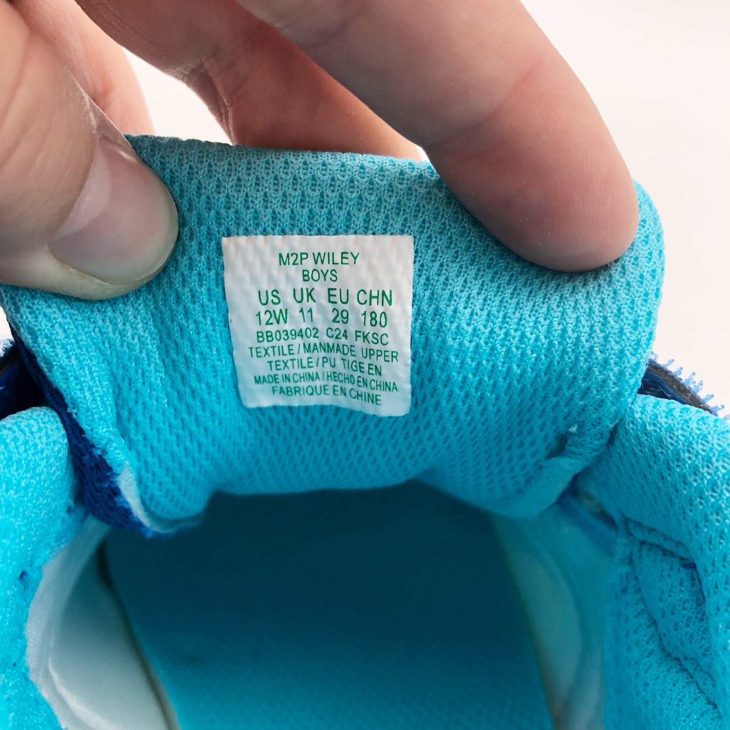 Stride Rite Boys Wiley Made To Play Sneaker 12 Wide Blue Multi Kids Shoe NIB