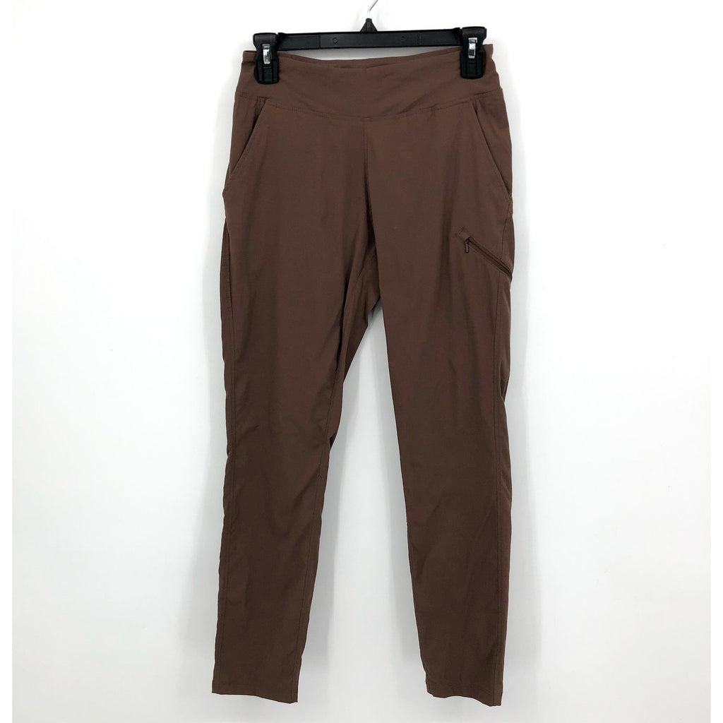 MOUNTAIN HARDWEAR Women's Dynama 2 Ankle Pants XS Brown High Rise NWT