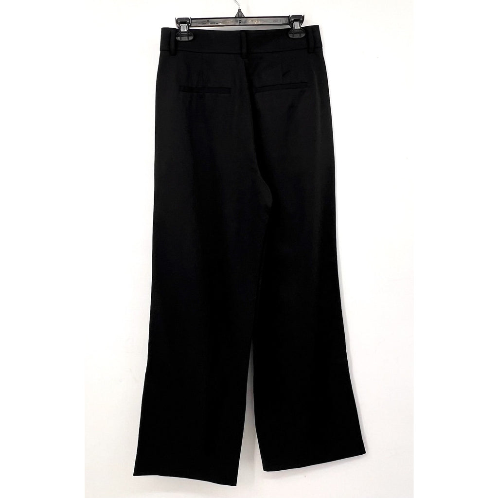 Everlane Womens The Way-High Drape Pant Size 8 Black 31" INSEAM Pleated NWT