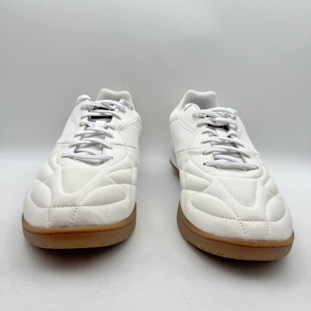 PUMA Mens King Top It Indoor Soccer Shoes US 9 White Gold Sneaker NWOB