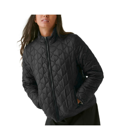 BASS OUTDOOR Women's Olympic Jacket XS Black Packable Quilted Insulated NWT