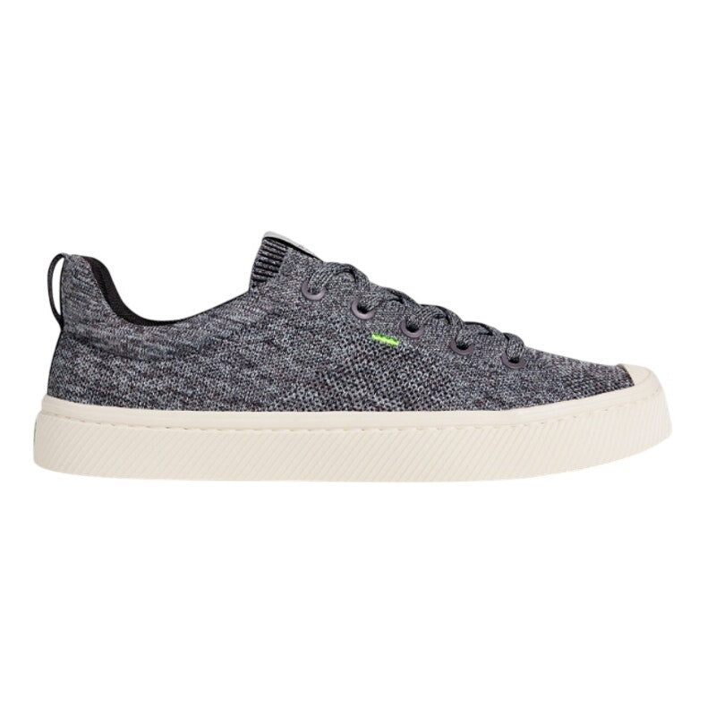 CARIUMA IBI Low Sneakers Womens 9.5 Mens 8 EU 40 Stone Grey Knit Bamboo NIB