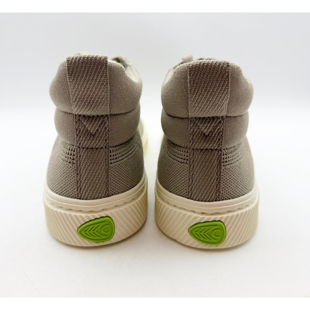 Cariuma IBI High Top Knit Sneaker Mens 8 Womens 9.5 Sand Tan Bamboo NIB