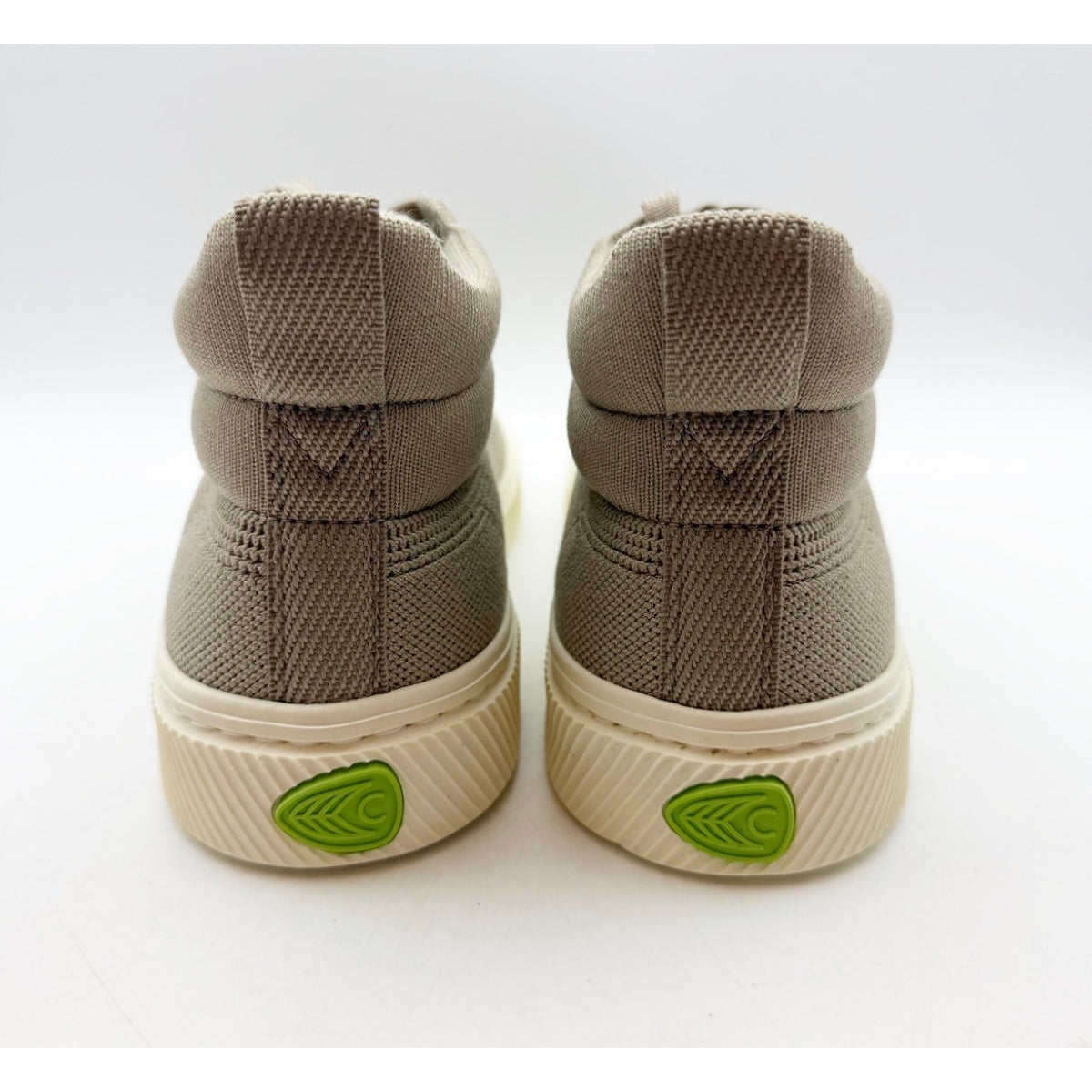 Cariuma IBI High Top Knit Sneaker Mens 8 Womens 9.5 Sand Tan Bamboo NIB