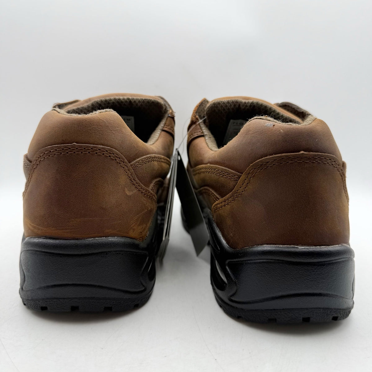 Florsheim Mens Polaris Composite Toe Work Shoes US 9.5 Wide Brown Leather NIB
