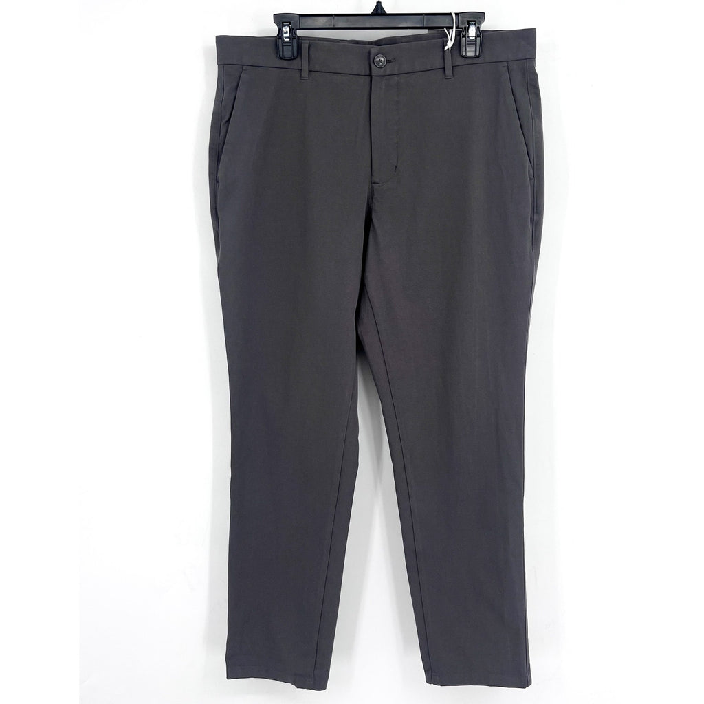 EVERLANE Uniform Mens Performance Chino Pants 33x30 Slate Grey Athletic Fit NWT