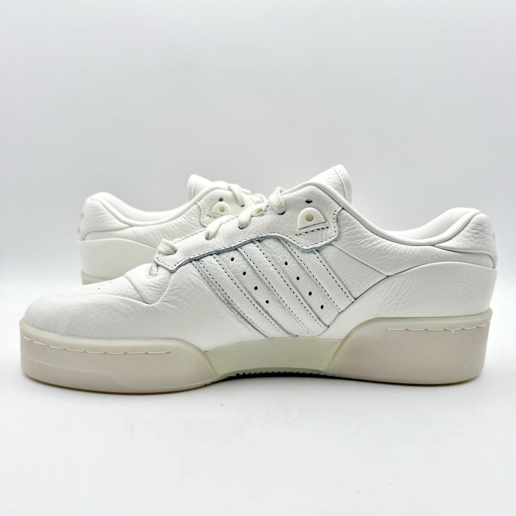 Adidas Originals Mens Rivalry Low Lux Casual Sneaker Size 11.5 White Leather NIB