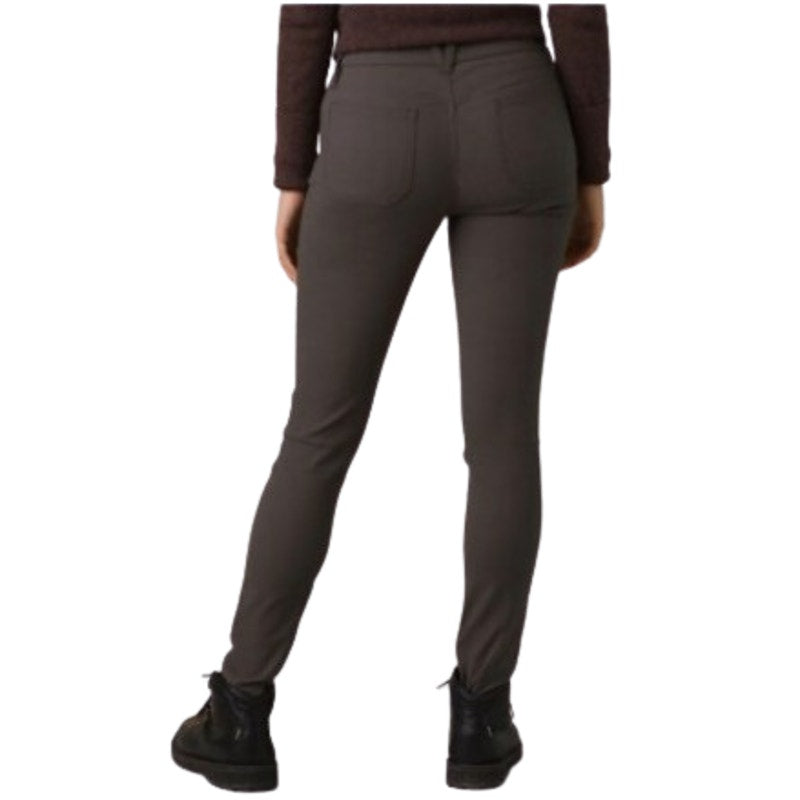 PRANA Women's Southport Skinny Stretch Pants Size 2 Gray Dark Iron Mid Rise NWOT