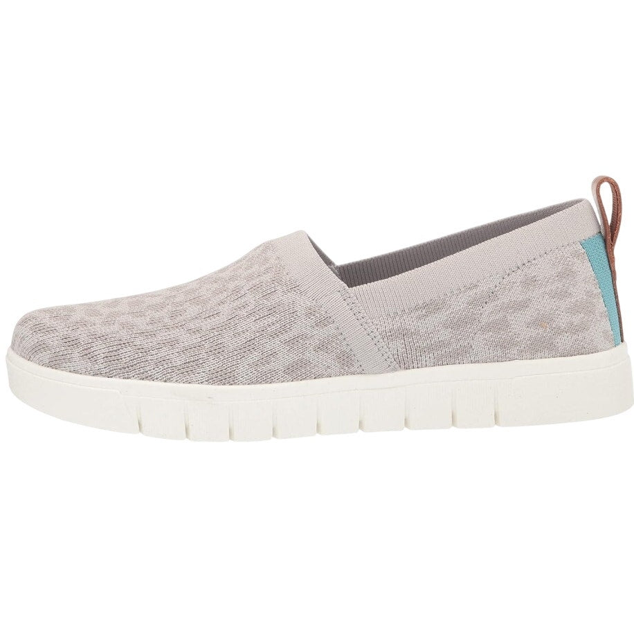 Ryka Womens Hera Slip-on Casual Sneakers Size 8.5 M EU 38.5 Gray White NIB
