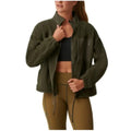 BASS OUTDOORS Women's Coastal Sherpa Jacket XS Green Fleece Outdoor NWT
