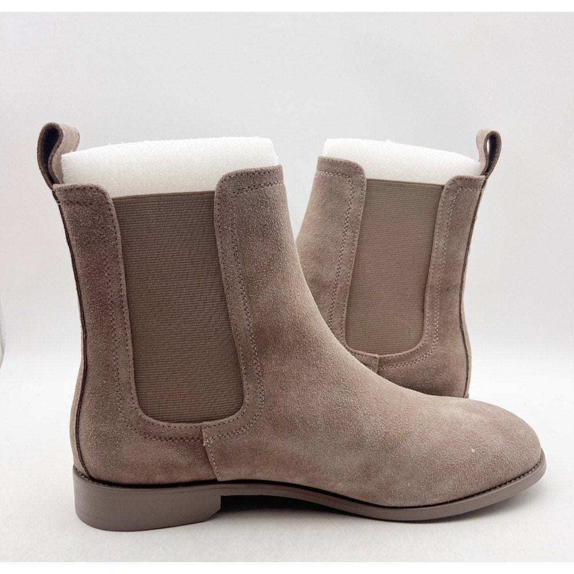 Saint Morta Mens Nomad Chelsea Boots Size 9 EU 43 Taupe Brown Round Toe NIB