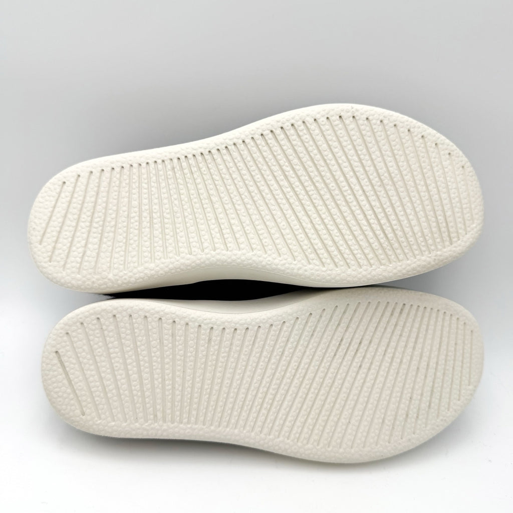 AllBirds Womens Lounger Loafers US 5 EU 35 Black White Wool Slip On NIB