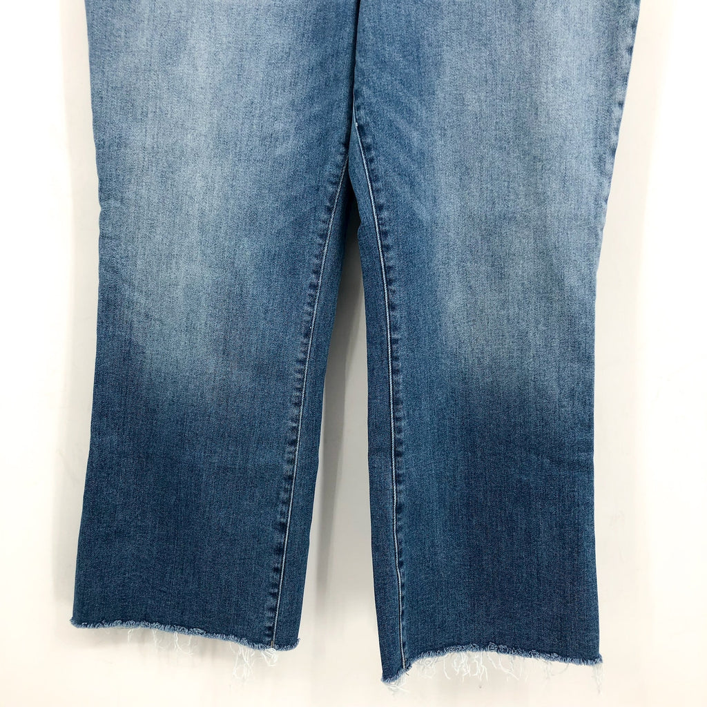KUT FROM THE KLOTH Kelsey Ankle Flare Jeans Size 18 Perceptual Blue Fab Ab NWOT