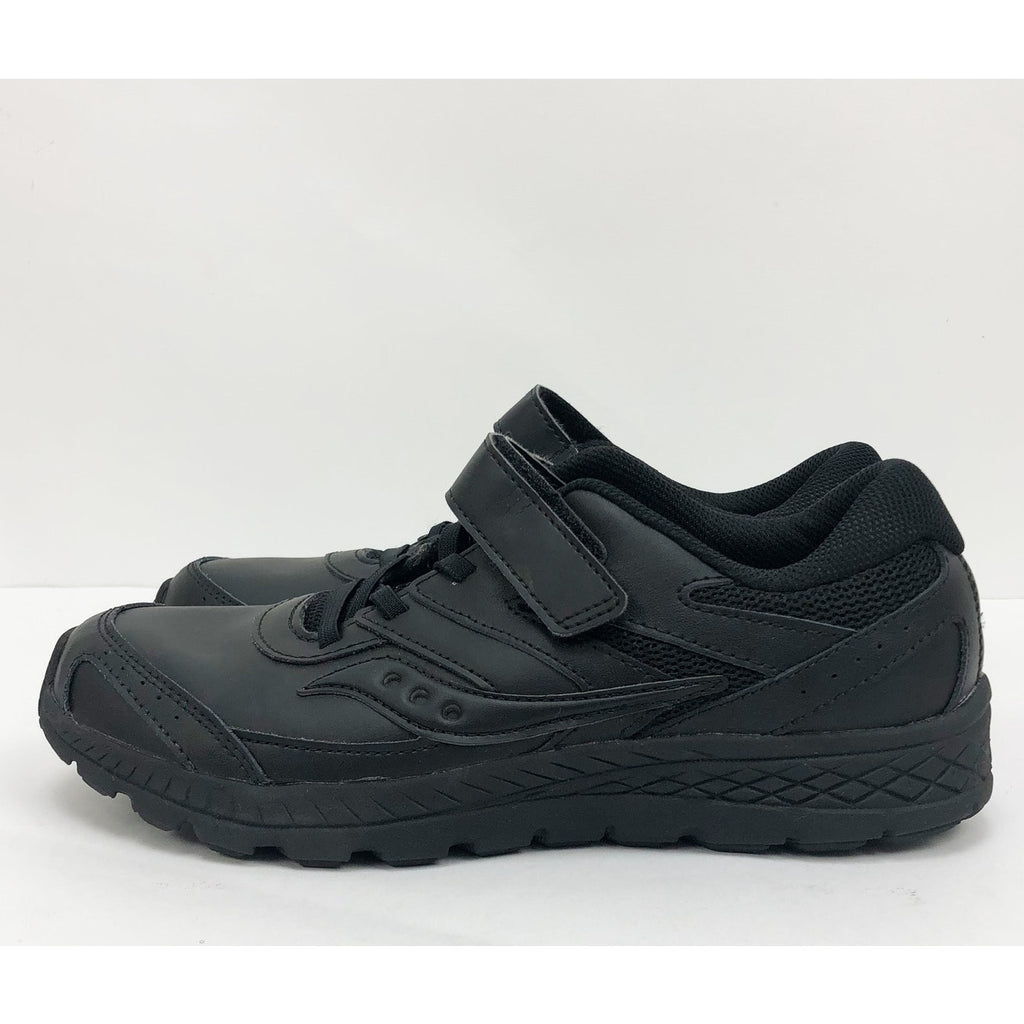 Saucony Youth Cohesion 13 Athletic Shoe 6.5 Black Non-Slip Big Kids Sneaker NWOB