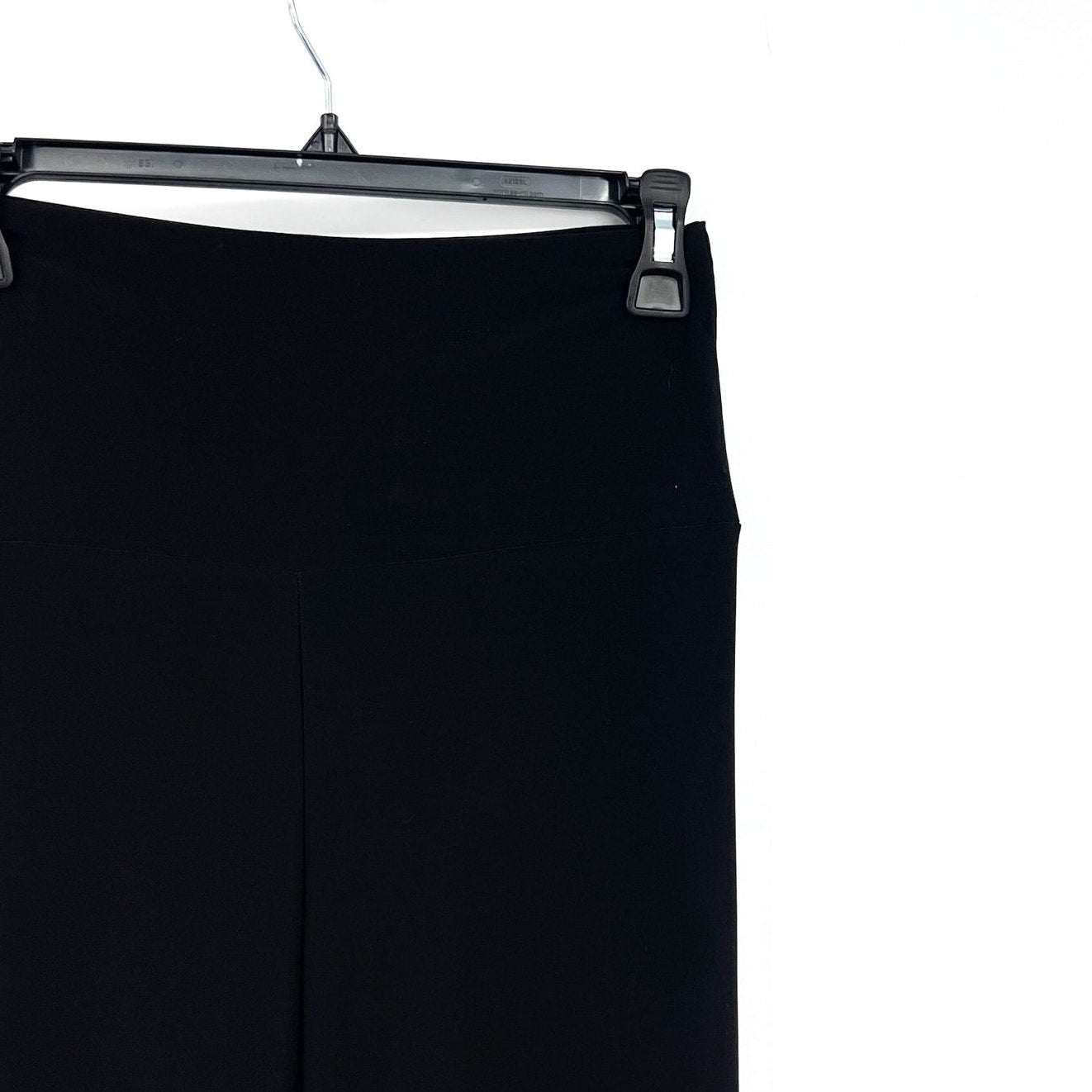 NORMA KAMALI Women's Lifestyle Cropped Leggings Medium/34 Black Stretch NWOT