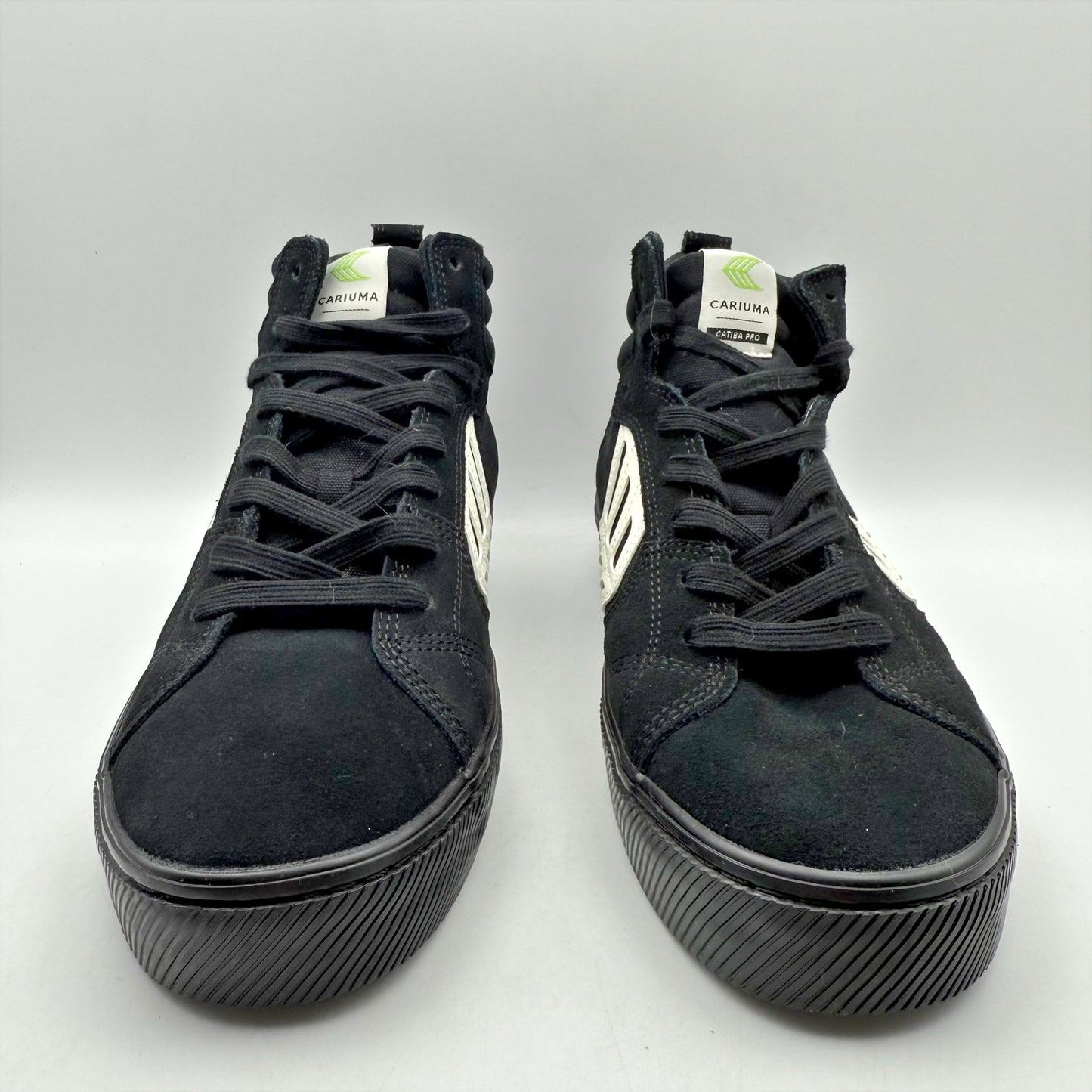 Cartiuma Mens Catiba Pro High Top Sneakers US 11 EU 44 Black Suede NIB