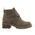 Kenneth Cole Gentle Souls Womens Baden Ankle Boots Size 8 M Grey Suede NIB
