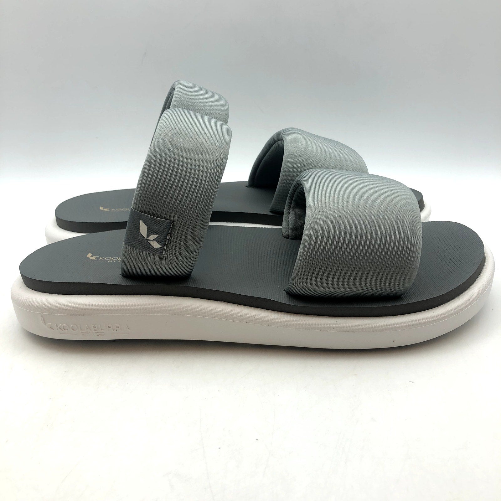Koolaburra by UGG Womens Alane Slide Sandals Size 8 Gray NIB