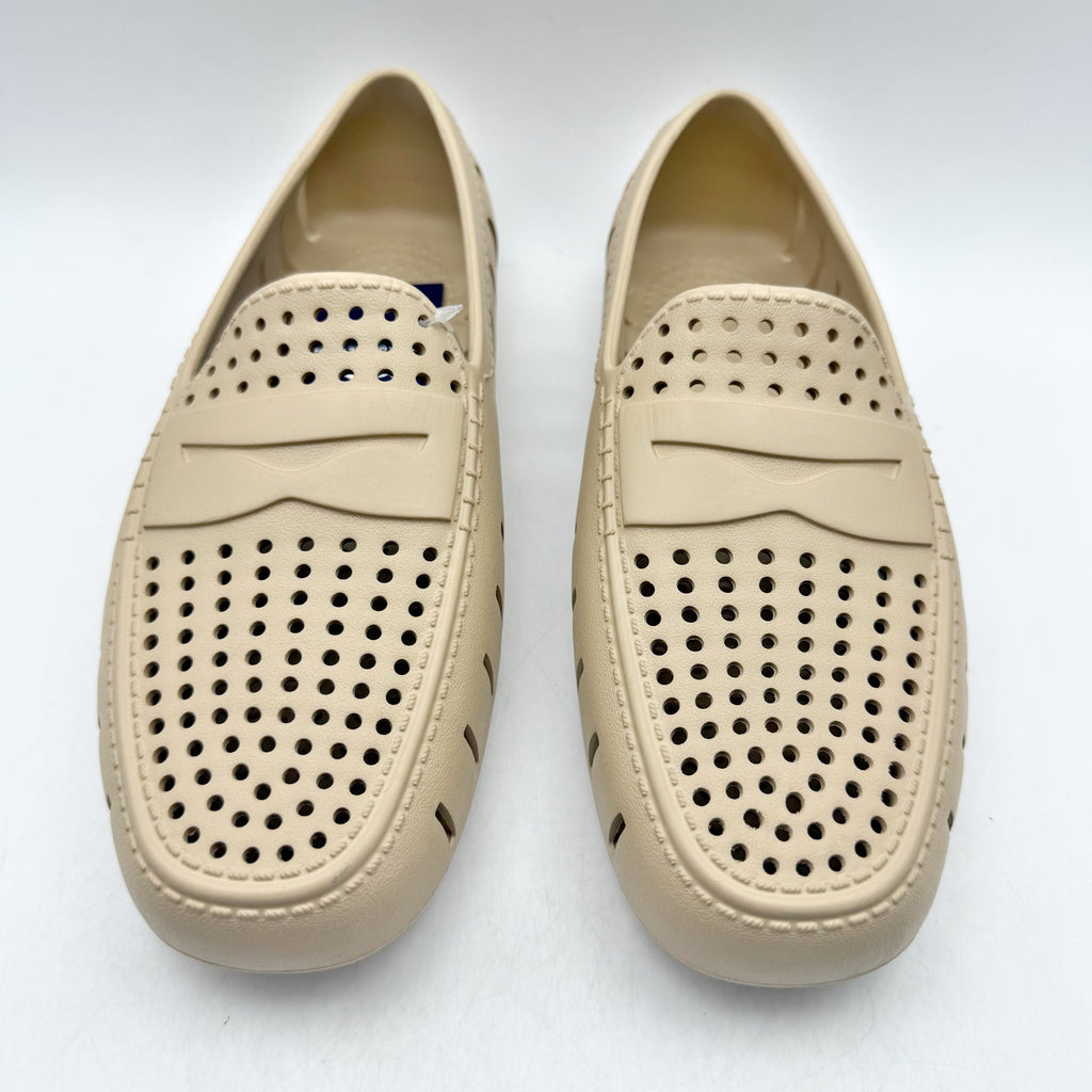 Floafers Mens Country Club Driver 2.0 Loafers US 8 Beige Tan NWOB