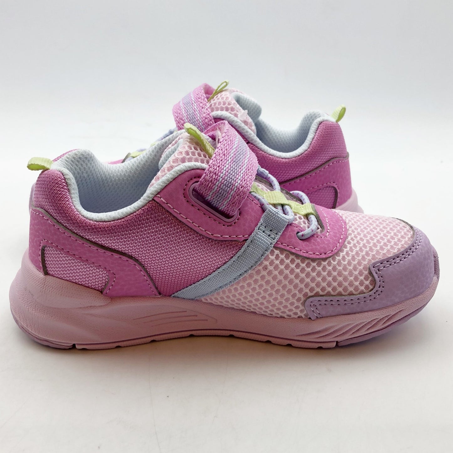 Stride Rite Girls Made To Play Sneaker Size 2.5 Light Pink Big Kids Shoe NIB