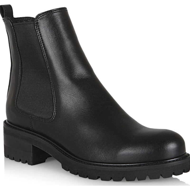 LA CANADIENNE Women's Conner Chelsea Boots 5.5 Black Leather Waterproof NIB