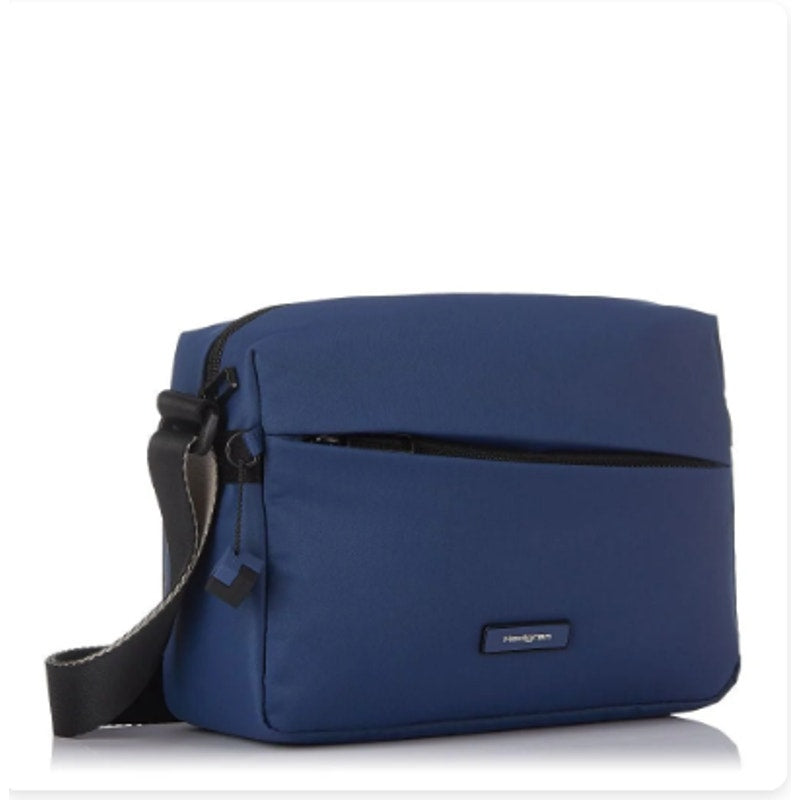 HEDGREN Unisex Neutron Crossbody Bag Medium Nuptune Blue Water Repellent NWT