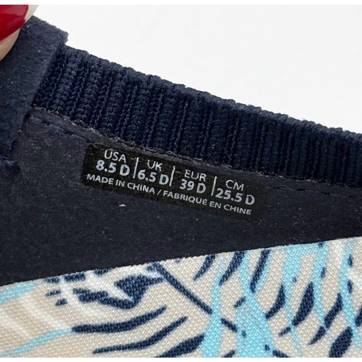 Spenco Womens Blissful Casual Slip On Shoes 8.5 WIDE Dark Navy Blue Mules NIB