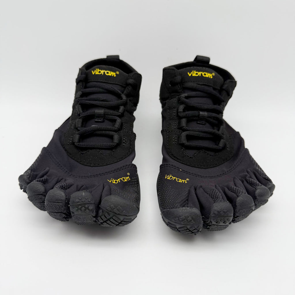 Vibram Womens V-Trek Hiking Shoes US 8 EU 38 Black Treking Climbing NWOB