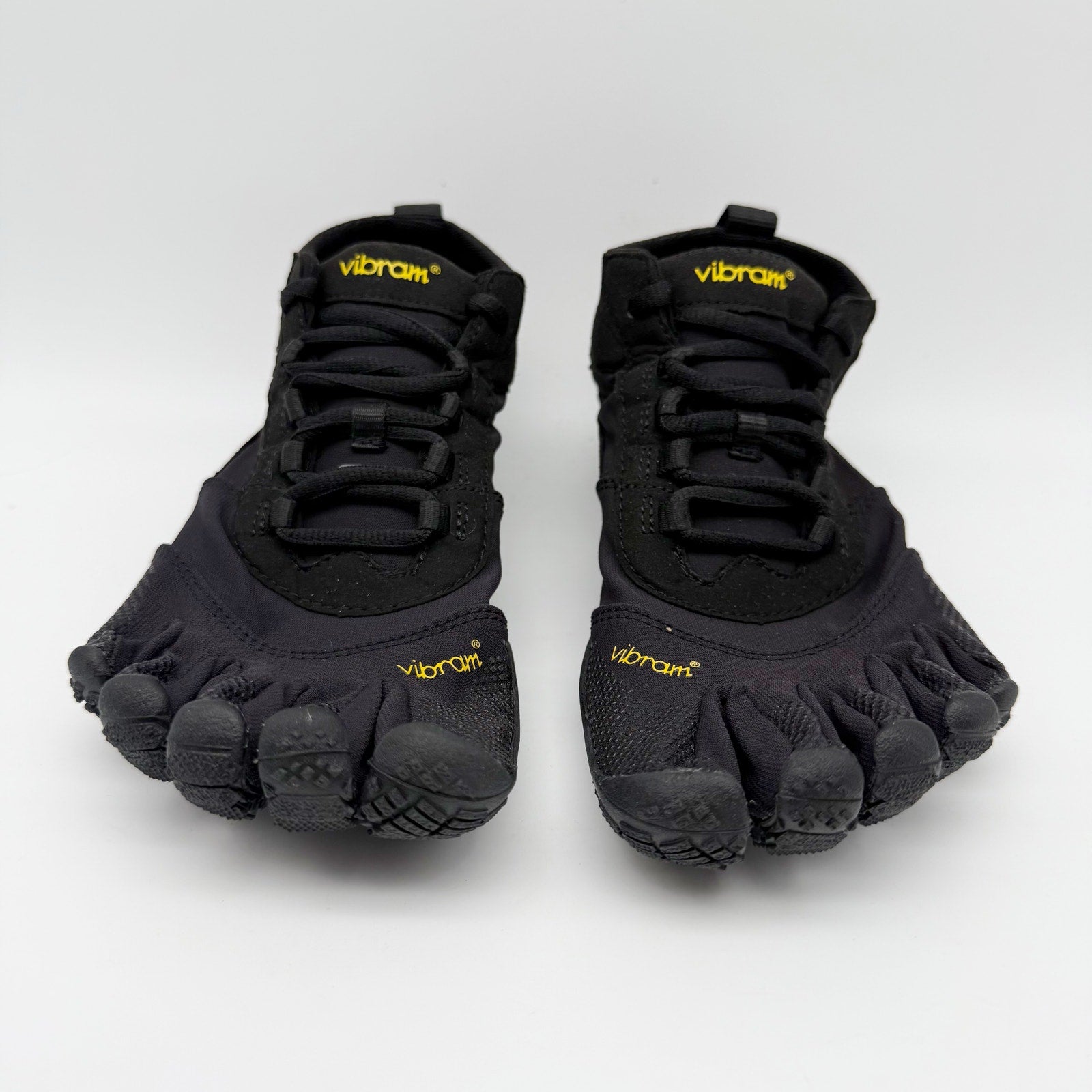 Vibram Womens V-Trek Hiking Shoes US 8 EU 38 Black Treking Climbing NWOB