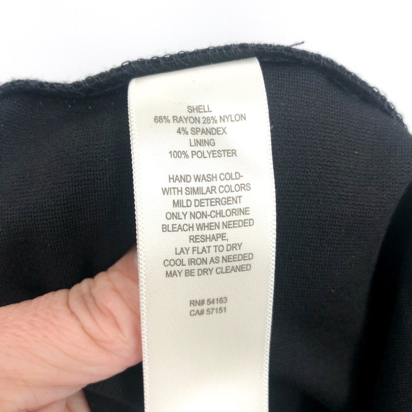 ELIZA J Pleated Faux Wrap Dress Size 14 Black Long Sleeve Knee Length NWT