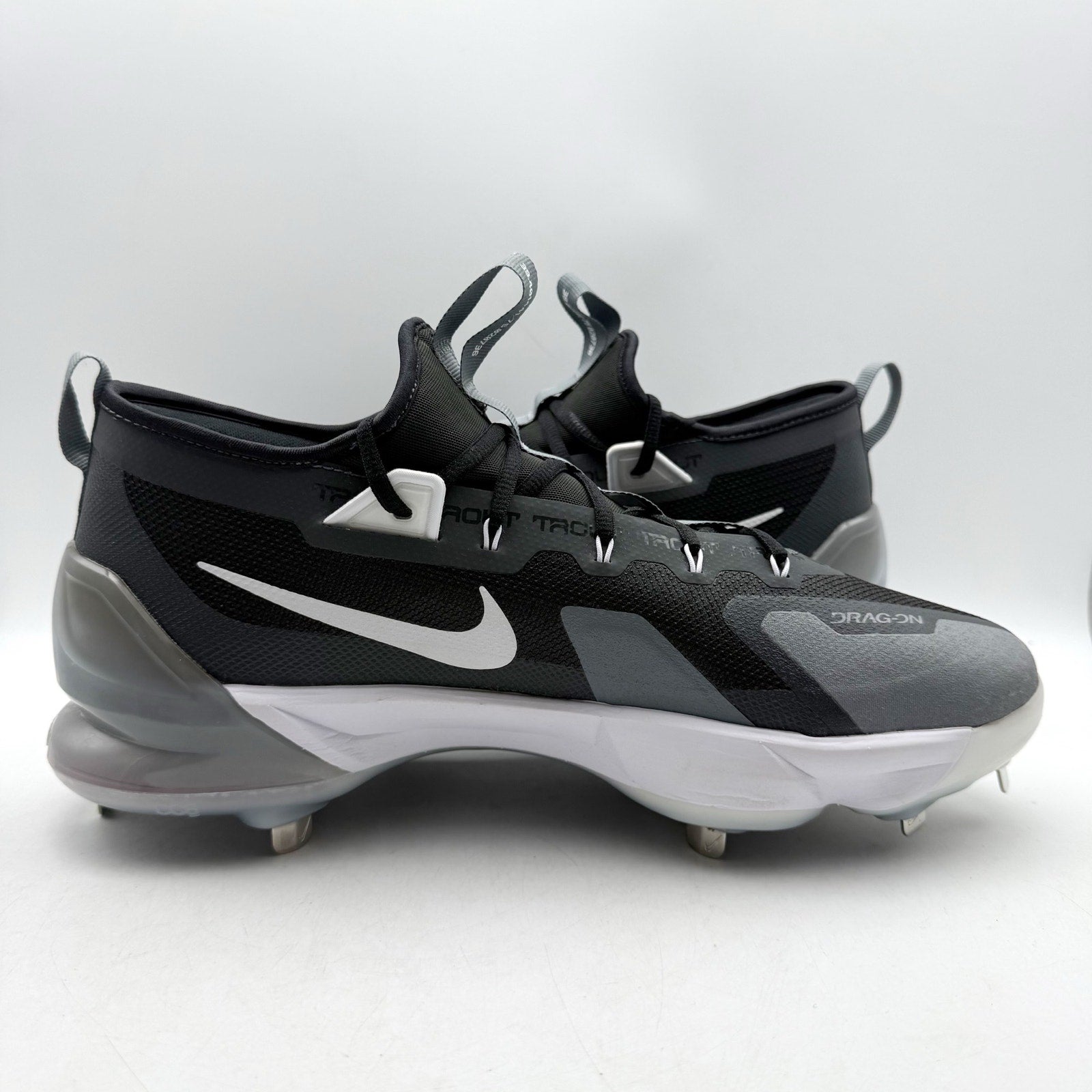 Nike Mens Force Zoom Trout 9 Elite Baseball Cleats US 13 Black FB2906-001 NWOB