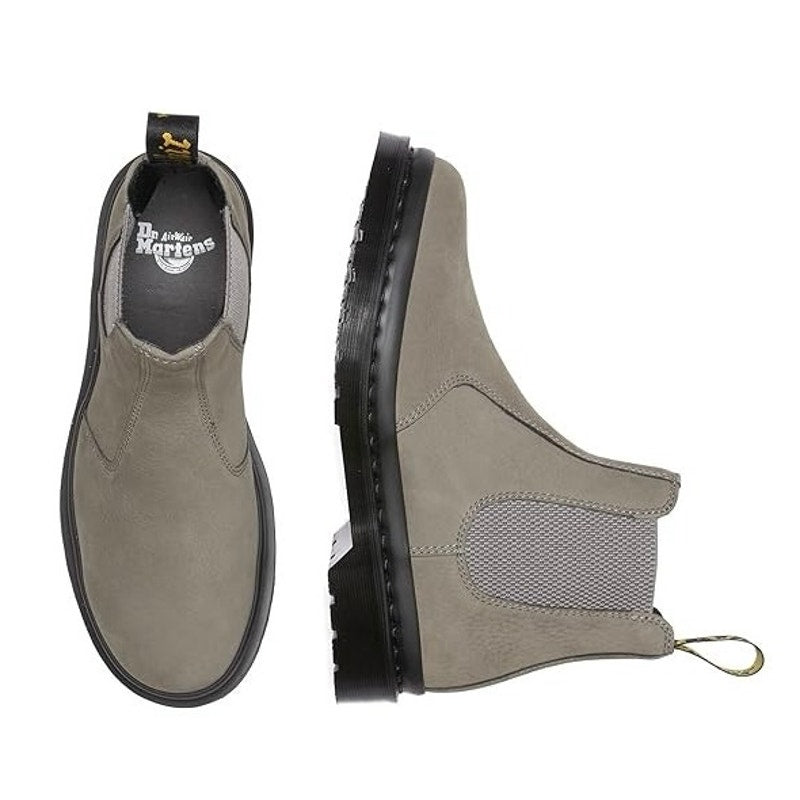 Dr. Martens Womens 2976 Chelsea Boots EU 41 US 9 Taupe Grey Leather NIB