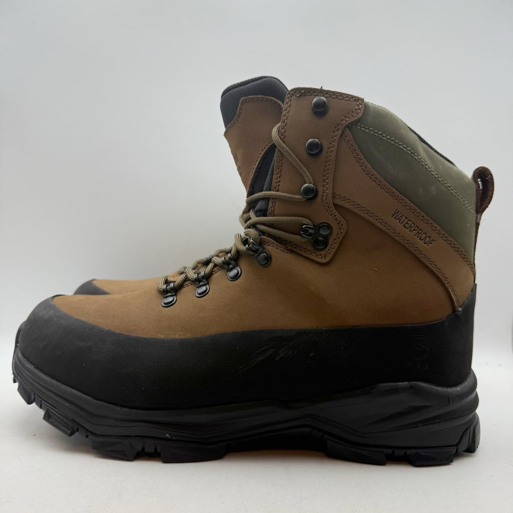 Magellan Outdoors Mens Pro Hunt Raghorn Boots US 10 D Brown Green Leather WP NWT