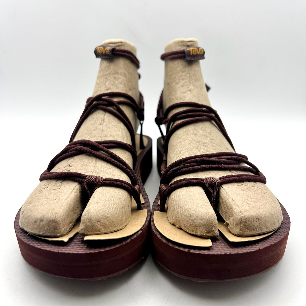 Teva Women’s Midform Infinity Gladiator Sandals Size 9 Red Raisin Platform NIB