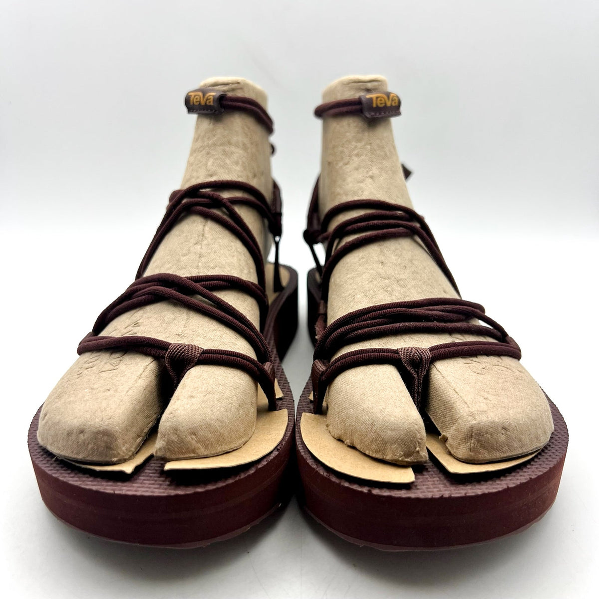 Teva Women’s Midform Infinity Gladiator Sandals Size 9 Red Raisin Platform NIB
