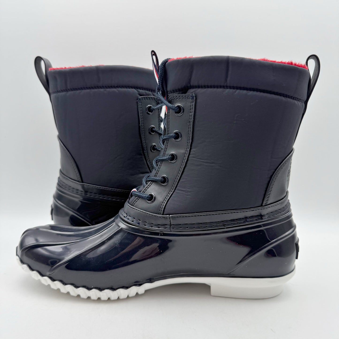 Tommy Hilfiger Womens Hierra Cold Weather Boots US 9 M EU 40 Blue NIB