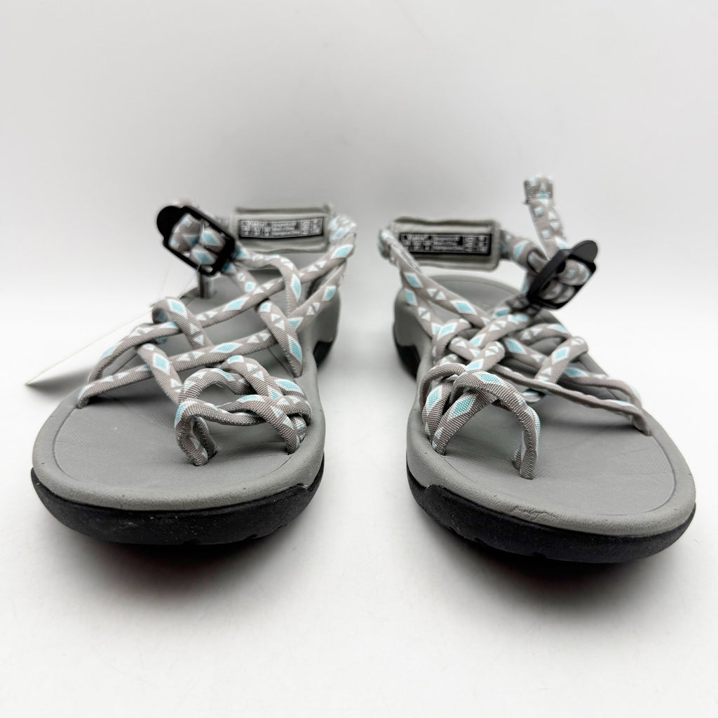 Viakix Womens Siena Hiking Sandals US 6 EU 37 Grey Black Water Resistant NIB