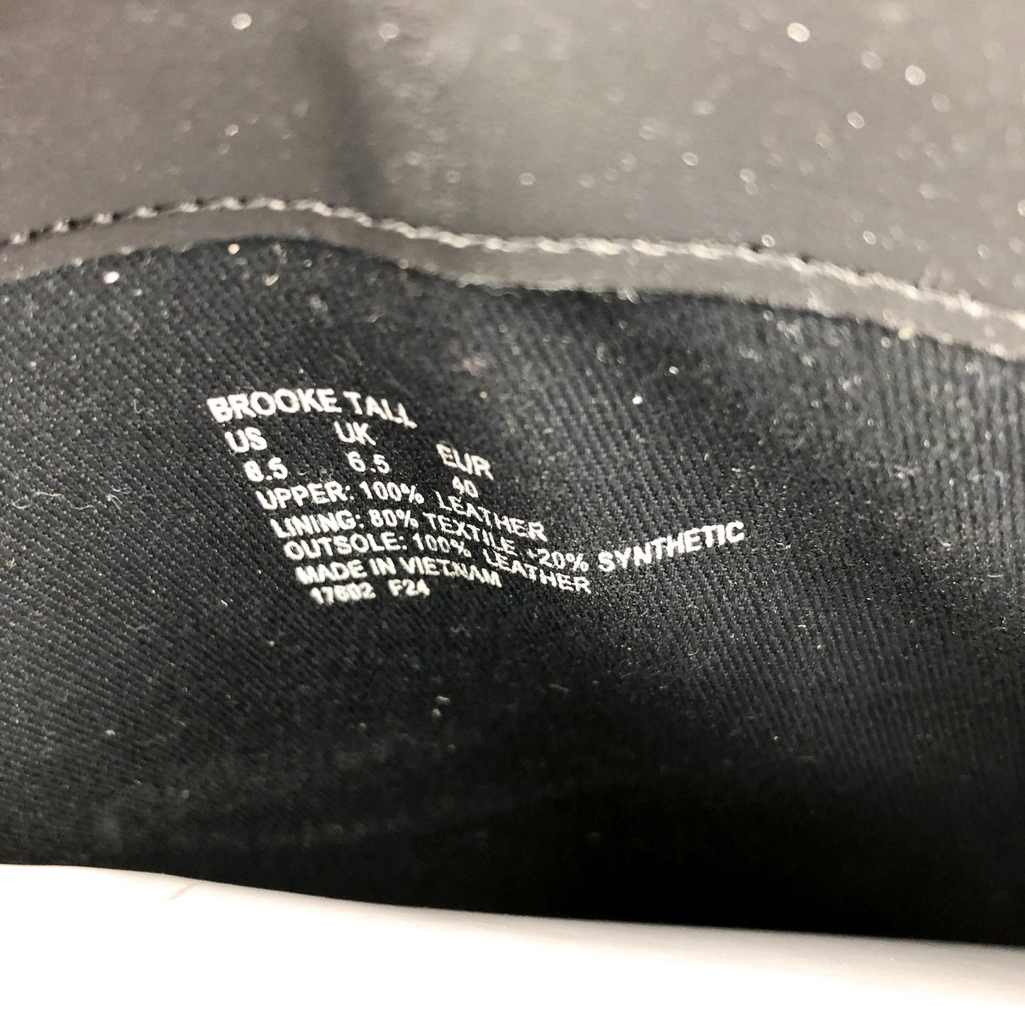 Lauren Ralph Lauren Womens Brooke Knee High Boots US 8.5 M Black Leather NIB