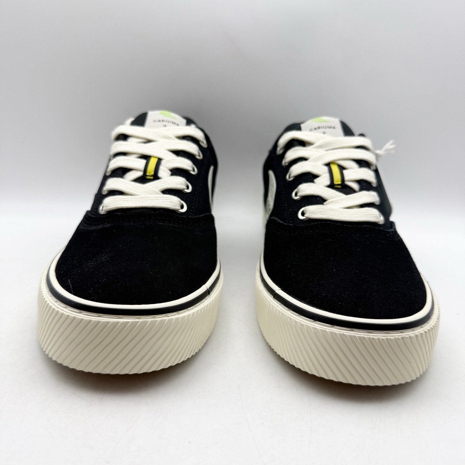 Cariuma Womens Peanuts Naioca Pro Skate Sneakers US 8.5 Black Canvas NIB