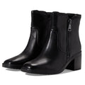 Naturalizer Womens Emmy Ankle Boots Size 8.5 EU 39 Black Leather NIB