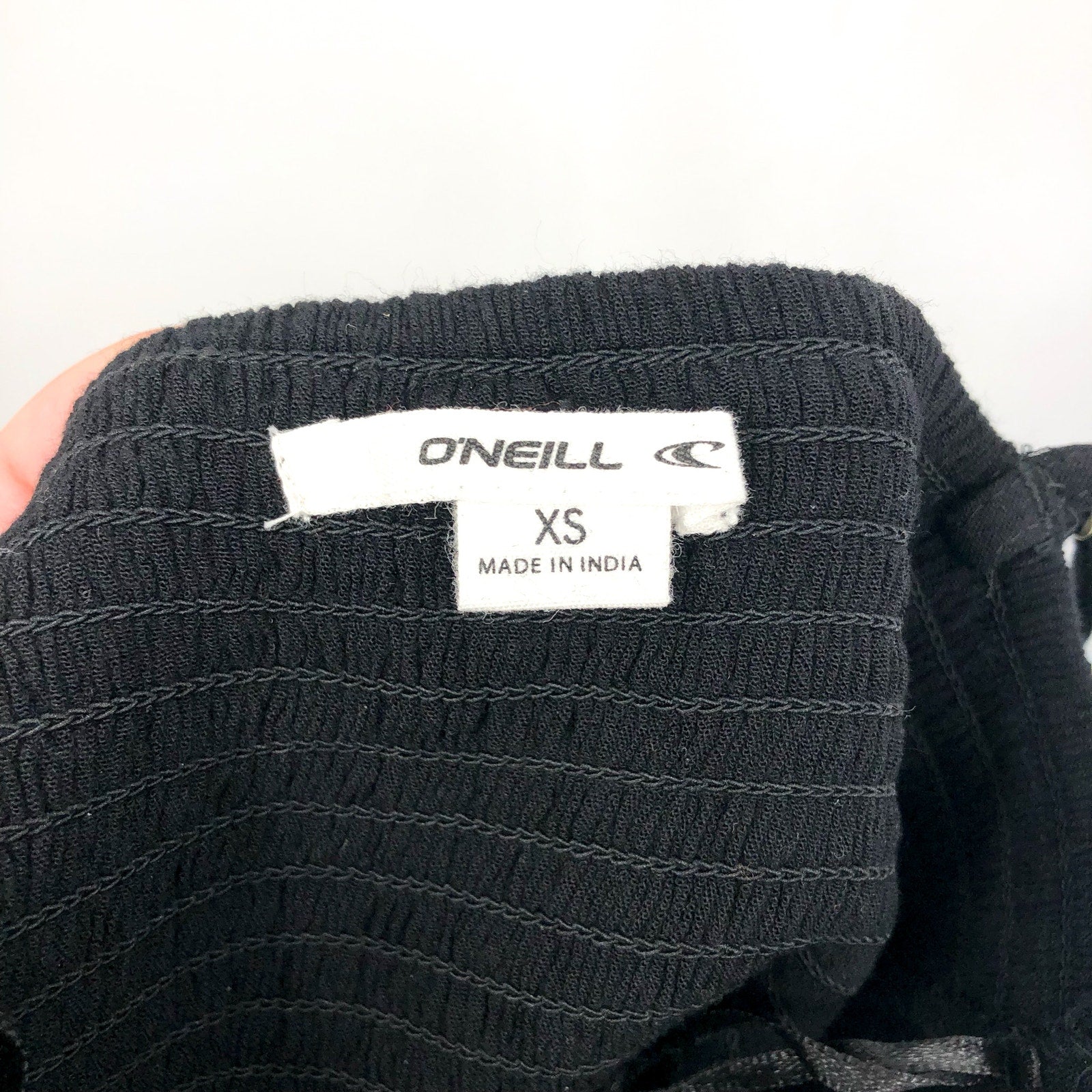O'NEILL Women's Keiko Tank Jumpsuit XS Black Sleeveless Cut Out Wide Leg NWOT