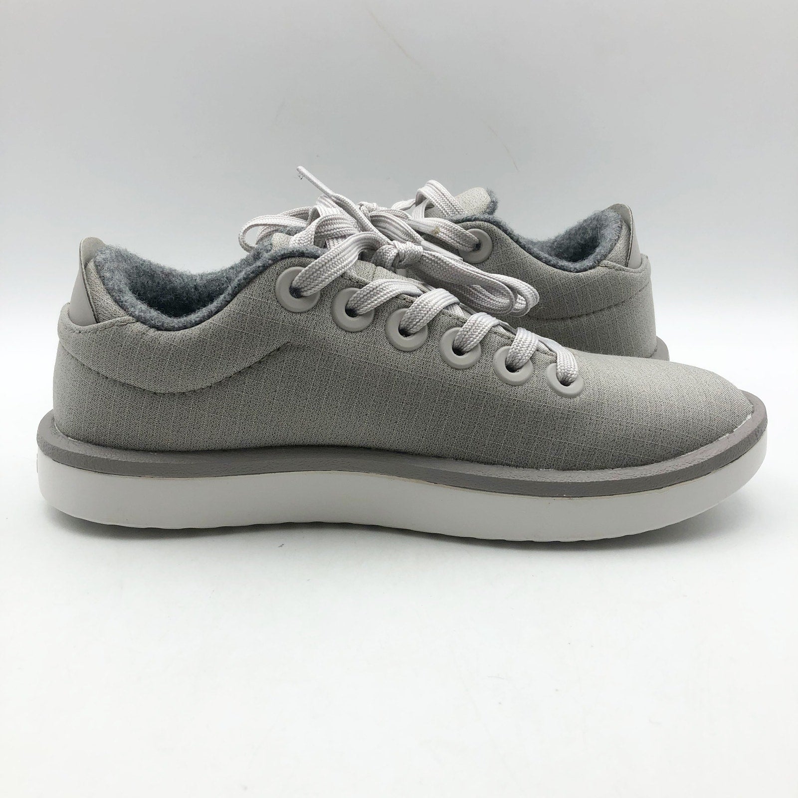 AllBirds Women's Piper Casual Sneakers Size 5 Pewter Grey Merino Wool Woven NIB