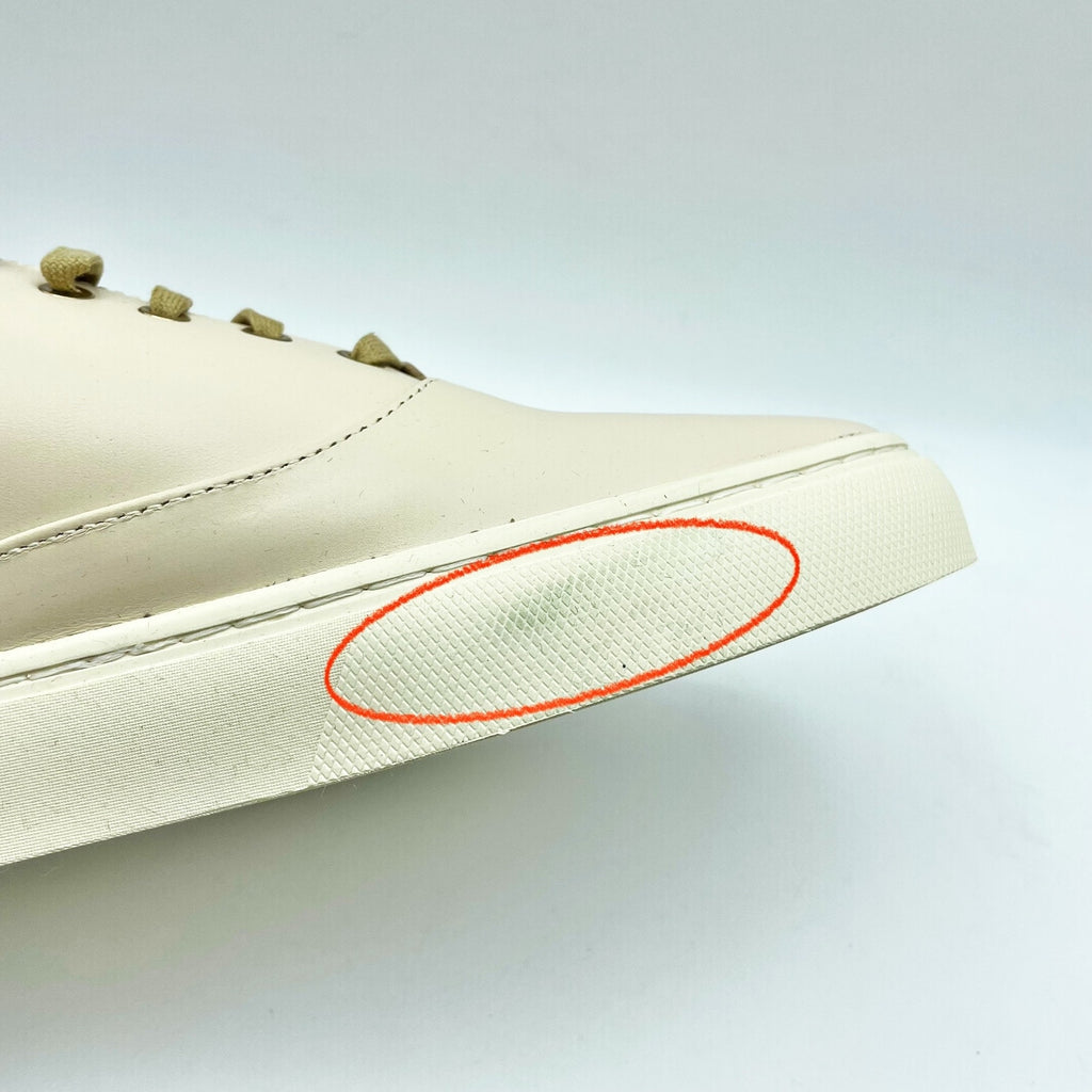 Nisolo Womens Everyday Casual Sneakers Size 10 Tan Cream Leather Waterproof NIB