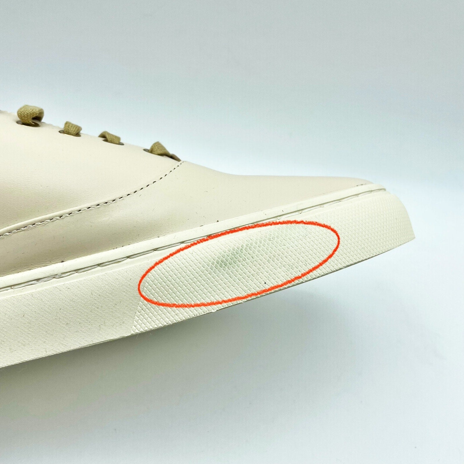Nisolo Womens Everyday Casual Sneakers Size 10 Tan Cream Leather Waterproof NIB